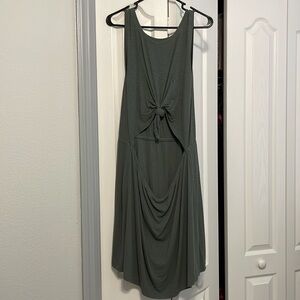 XXL Aerie Cut-out Stretchy Ribbed Dress